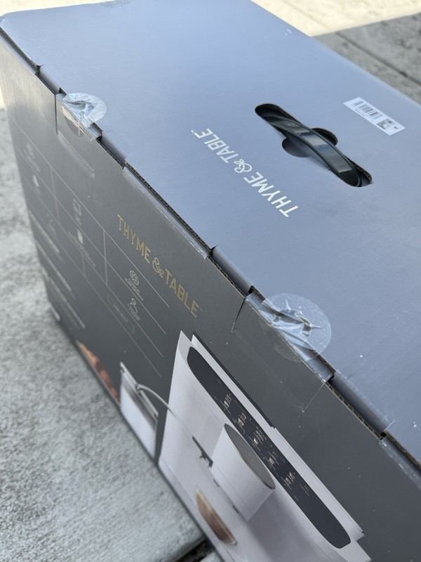 THYME & TABLE FULLY AUTOMATIC ESPRESSO MACHINE SAND WHITE✅SEALED BOX✅🔥‼️ gallery