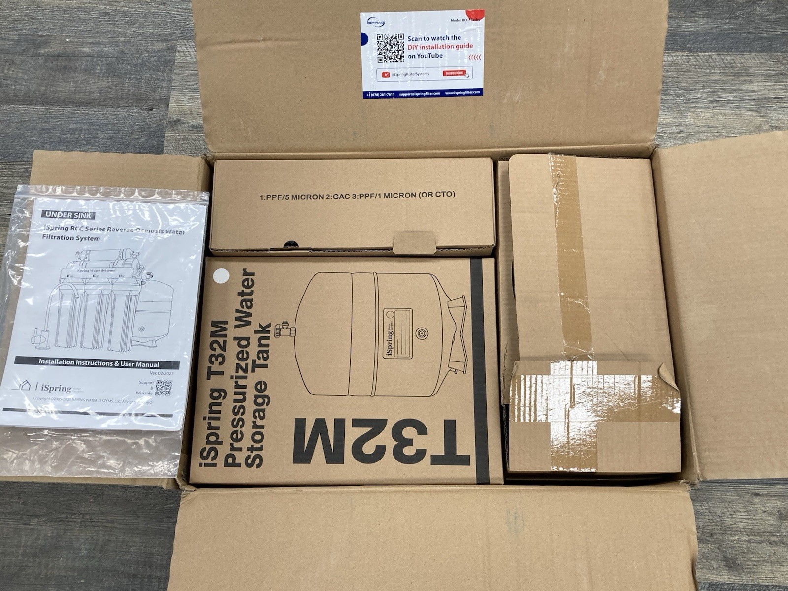 iSpring RCC7AK NSF Certified 75 GPD Alkaline 6-Stage Reverse Osmosis System gallery