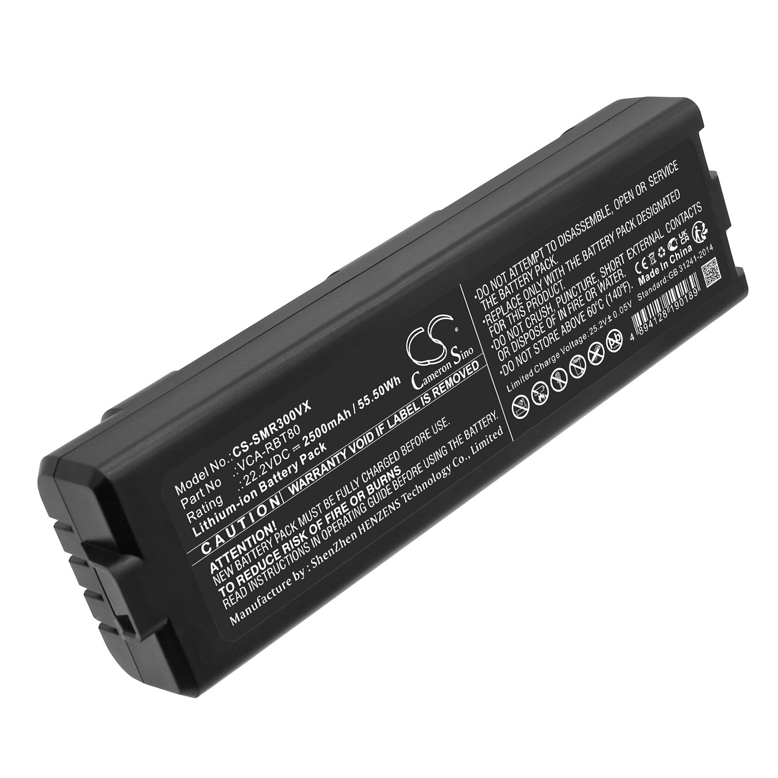 Battery for Samsung Jet Bot VR30T80313W VR30T85513W VR8500 VCA-RBT80 CS-SMR300VX gallery
