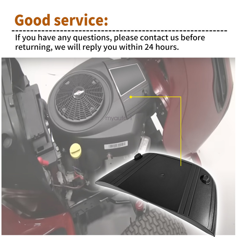 795120 Air Filter Cleaner Cover Replaces 792289, Black gallery