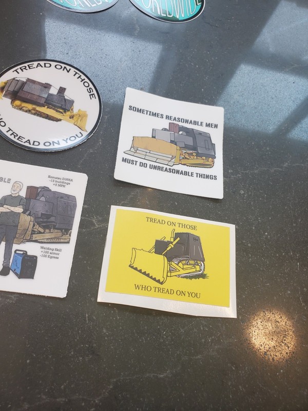 KILLDOZER STICKERS (6) ***WORLDWIDE 🌐 SHIPPING*** 5 YEAR WARRANTY HD VINYL gallery