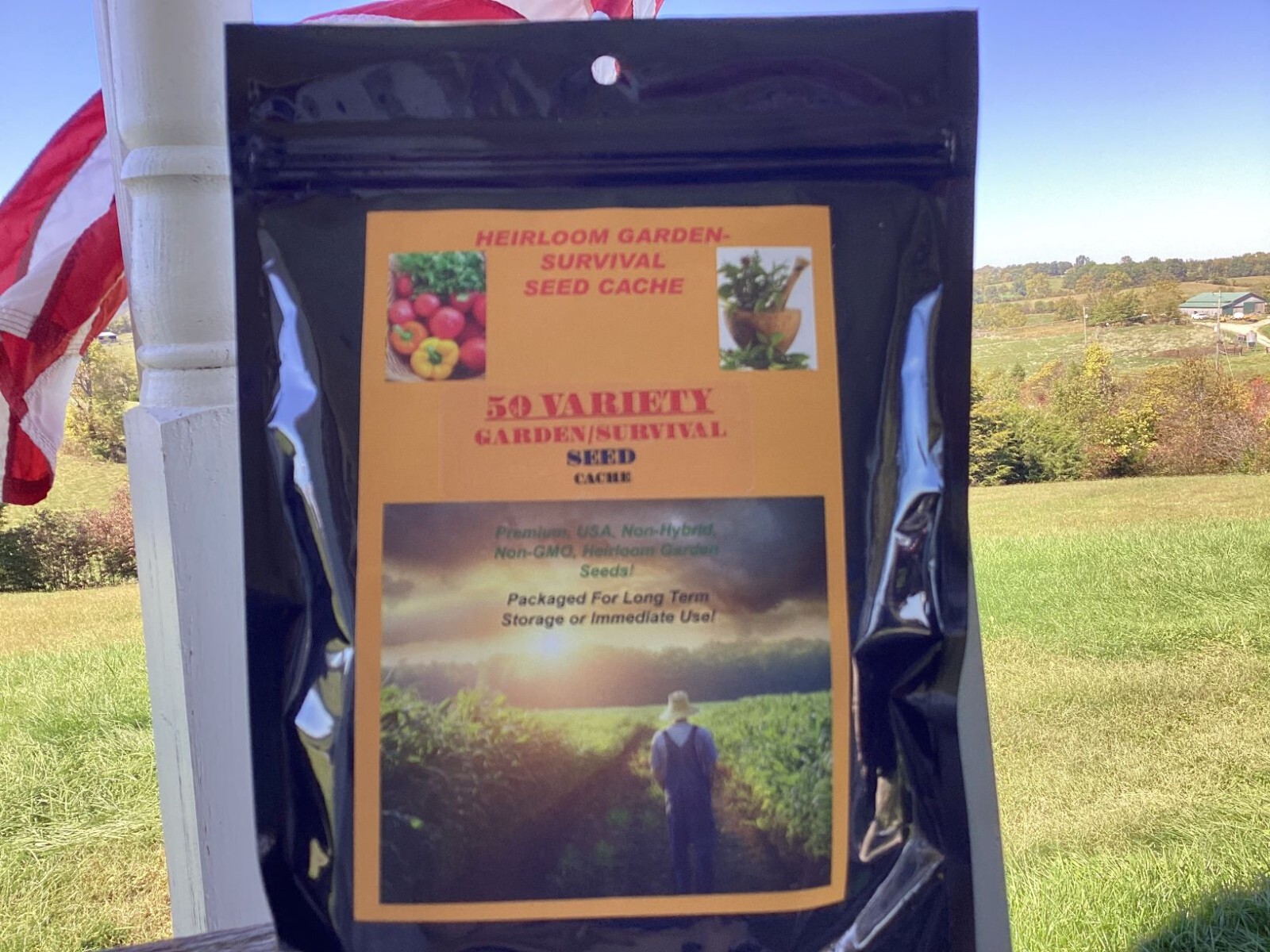 22,000+ Heirloom Vegetable Seeds.Emergency Survival/Garden Seed Cache 50 Variety gallery