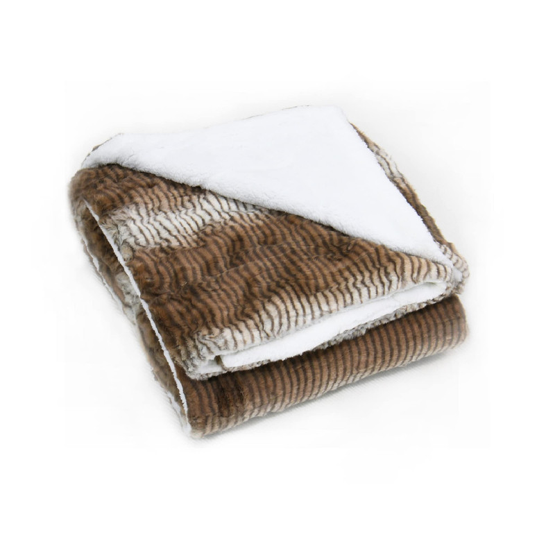 Home Soft Things Bella Soft Warm Cozy Fluffy Comfy Throw Blanket Sherpa Backing gallery