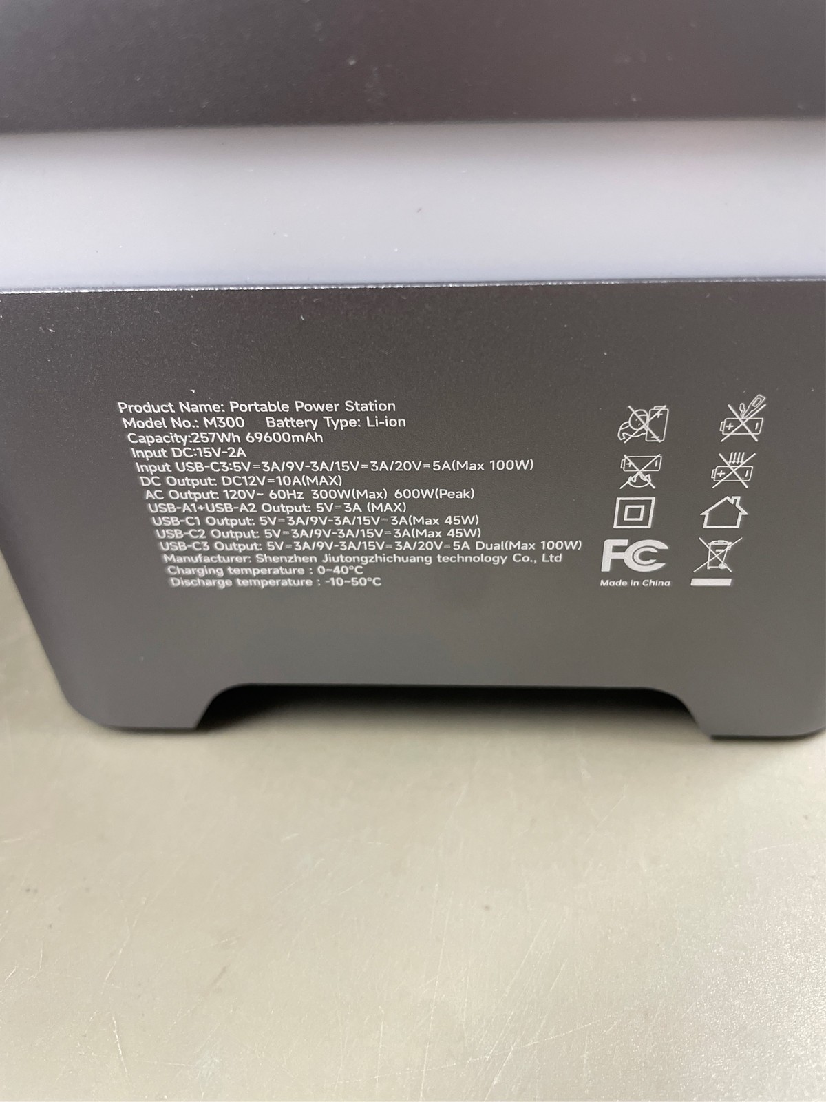 Portable Power Station, 300W Solar Generator 257Wh with Color LED Light, PD 100W gallery