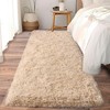Soft Runner Rugs for Bedroom Hallways, 2x6 Fluffy 2' x 6' (Rectangular) Beige gallery
