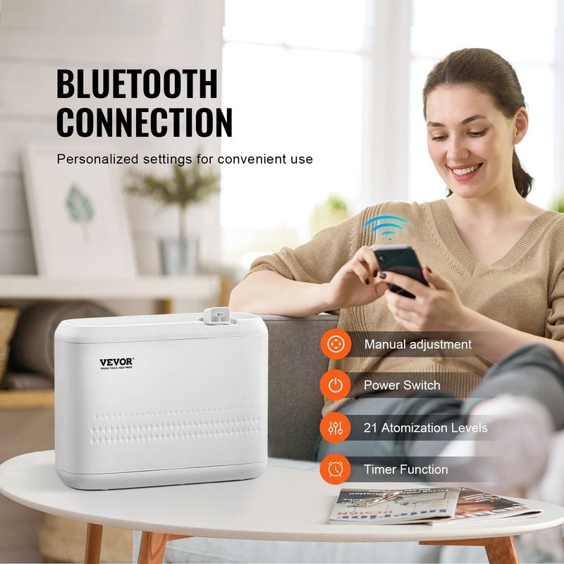 Multi Room Scent Diffuser 850ml Reservoir 5000sq.ft Coverage No Water Mix gallery