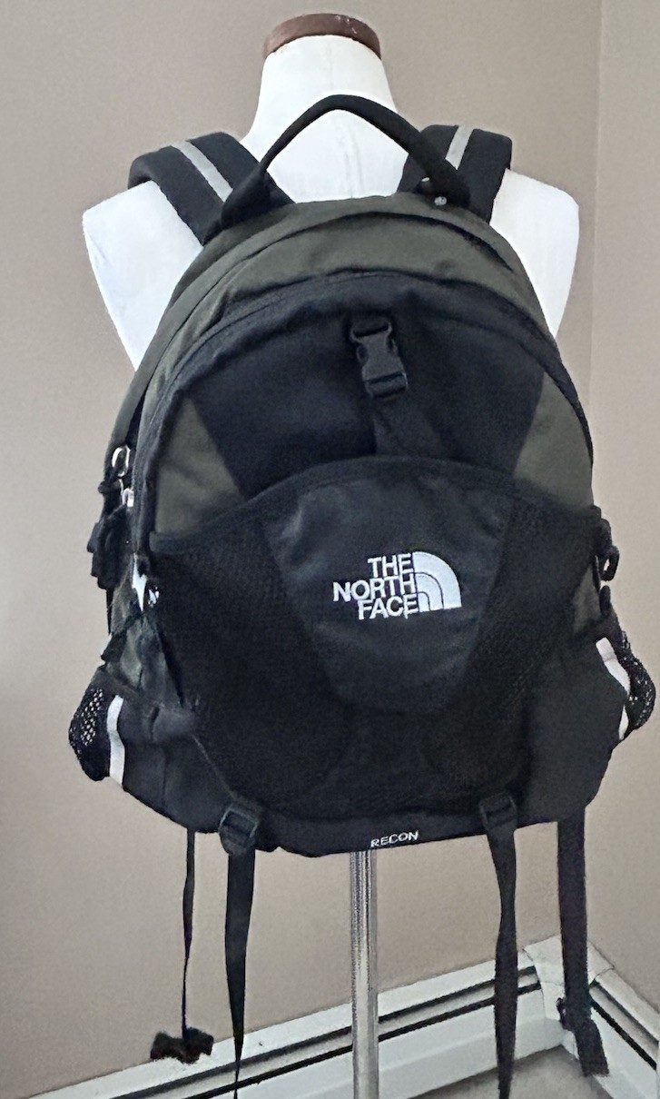 The North Face Recon  Backpack, Olive Green/ Black 2