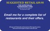 Nationwide Restaurant Discount Card - 26 Restaurants - ....Buy 3 Get 1 FREE,,,!! gallery