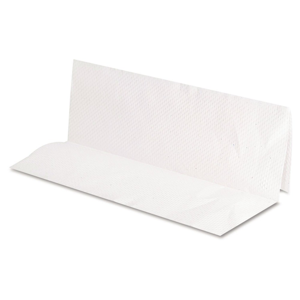 GEN 9 in. x 9-9/20 in. Multifold Folded Paper Towels - White (4000/Carton) gallery