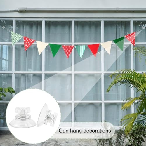 20 pcs Small Suction Cups, Suction Cups with Metal Screw, 1 inch / Metal,Pvc gallery