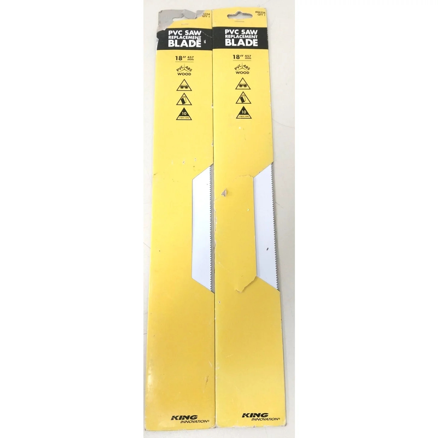 2 New King Innovation 18" 46334 PVC ABS Plastic Pipe Saw Replacement Blades gallery