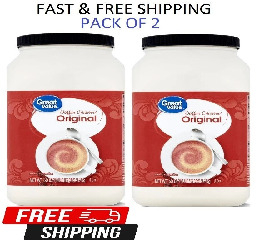 (2 pack ) Great Value Original Value Size Coffee Creamer, 60 oz gallery