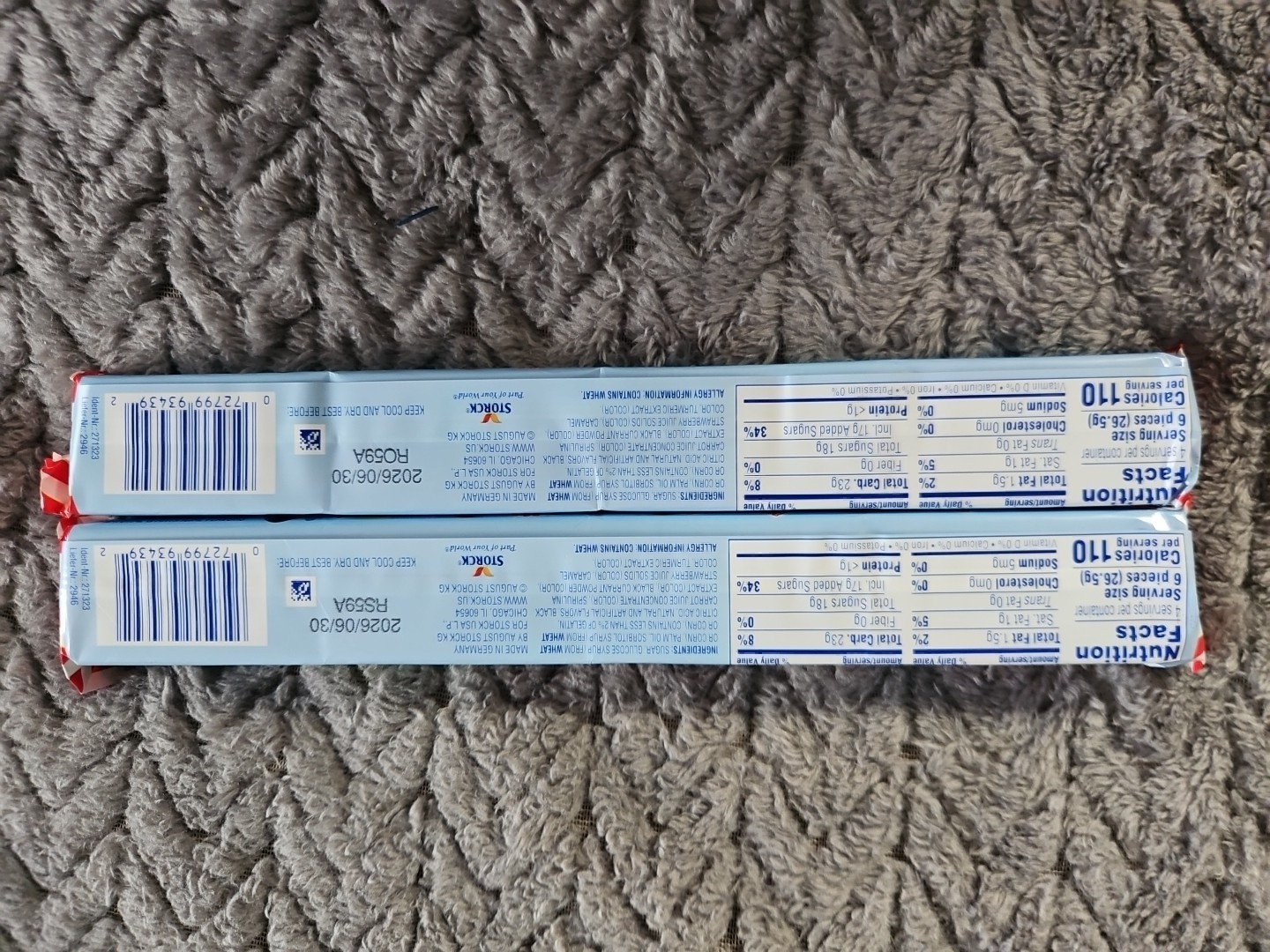Mamba Fun Park Fruit Chews Limited Edition Lot of 2 3.73oz Bars SEALED 03/26 gallery