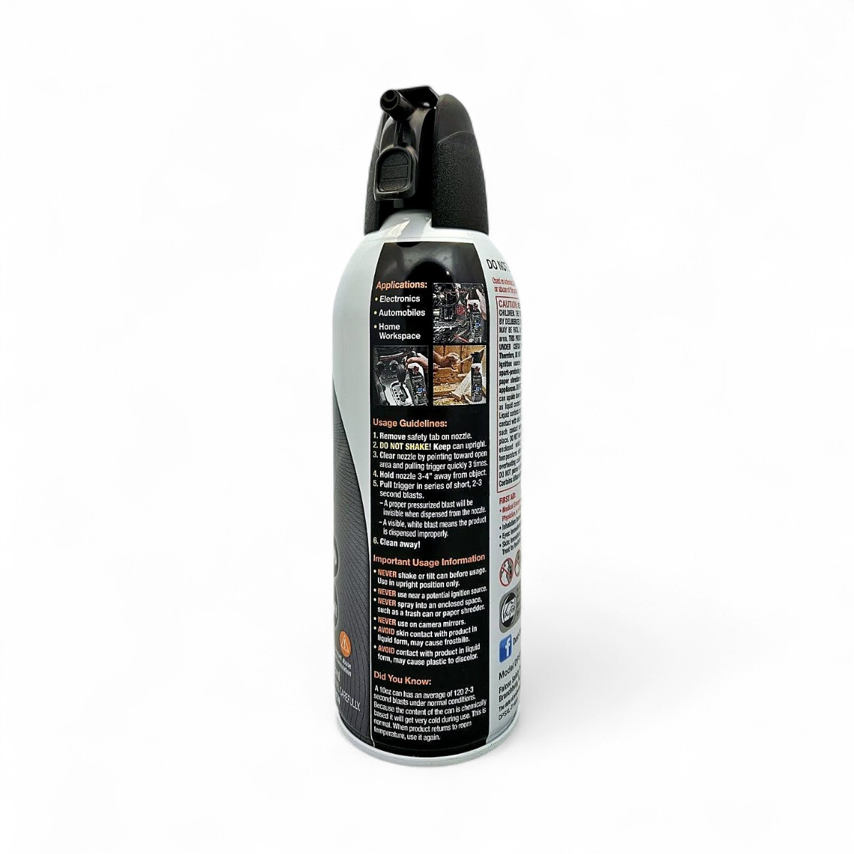 Falcon Dust-Off Compressed Gas Electronics Duster 10 oz - 12 Pack gallery