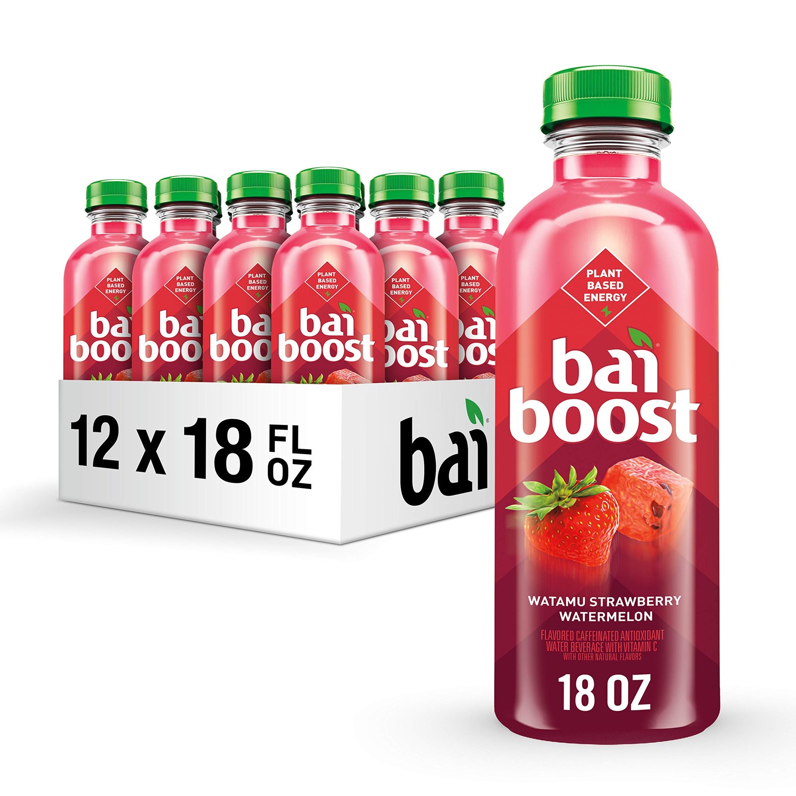 Boost Watamu Strawberry Watermelon, Antioxidant Infused Beverage, 18 fl oz bo... gallery