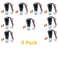9 Pack 3 in1 Start Hard Start Kit Refrigerator Relay Capacitor Overload RCO810