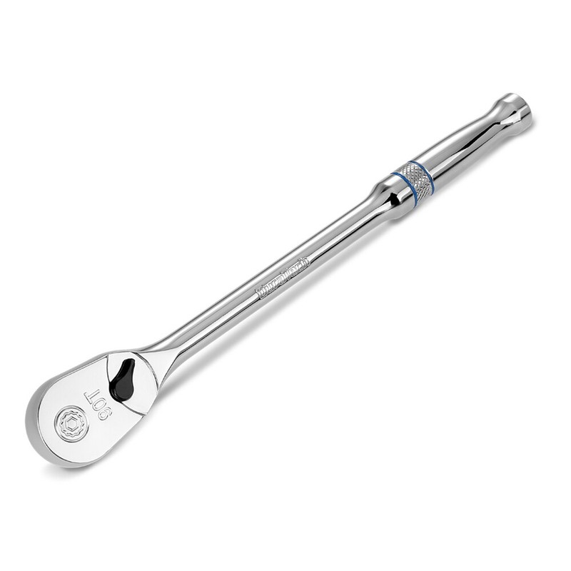 DURATECH Extra Long Handle 1/4-Inch Drive Ratchet, 90-Tooth with 8" Handle gallery