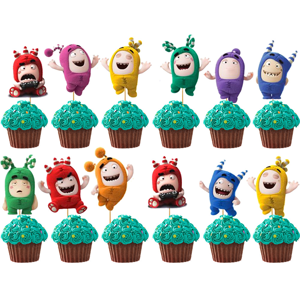 ODDBODS PARTY SUPPLIES DECORATION BALLOONS BANNER TABLE COVER THEME CAKE gallery