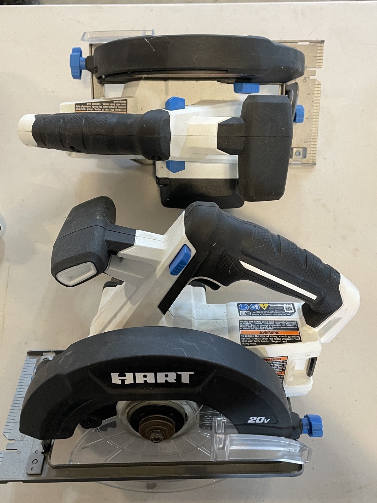 HART HPCS01 20V CORDLESS 6- 1/2" CIRCULAR SAW Gently Used Tool/Charger NO blade gallery