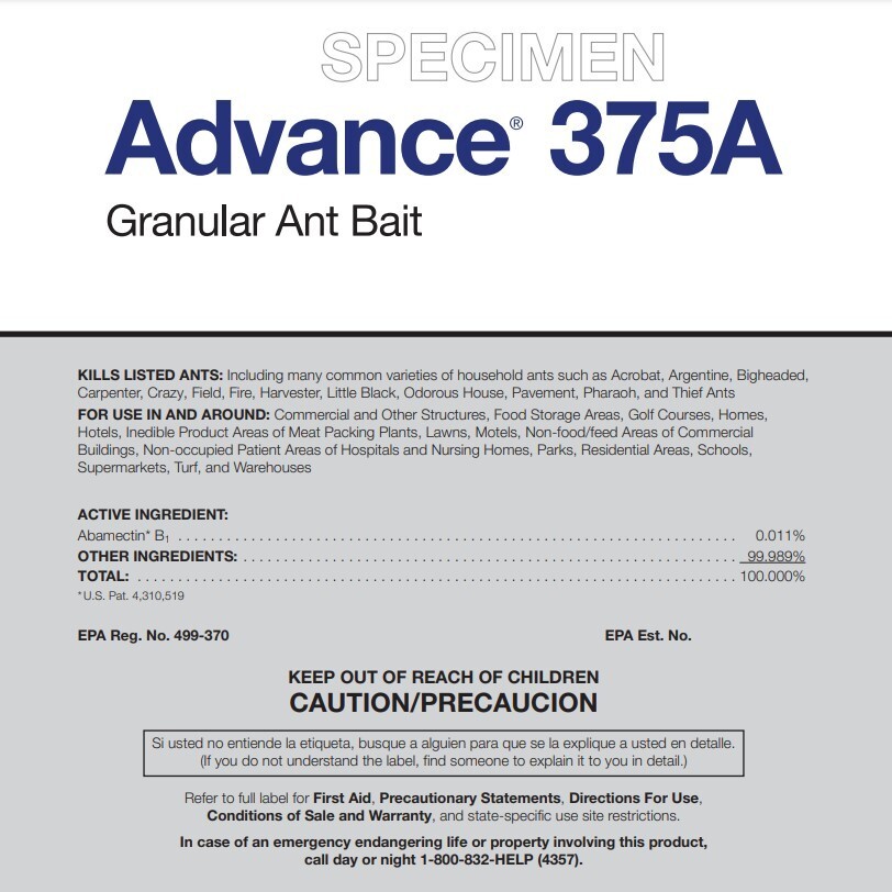 Advance 375A Granular Ant Bait Controls Many Species Of Ants 8 oz by BASF gallery