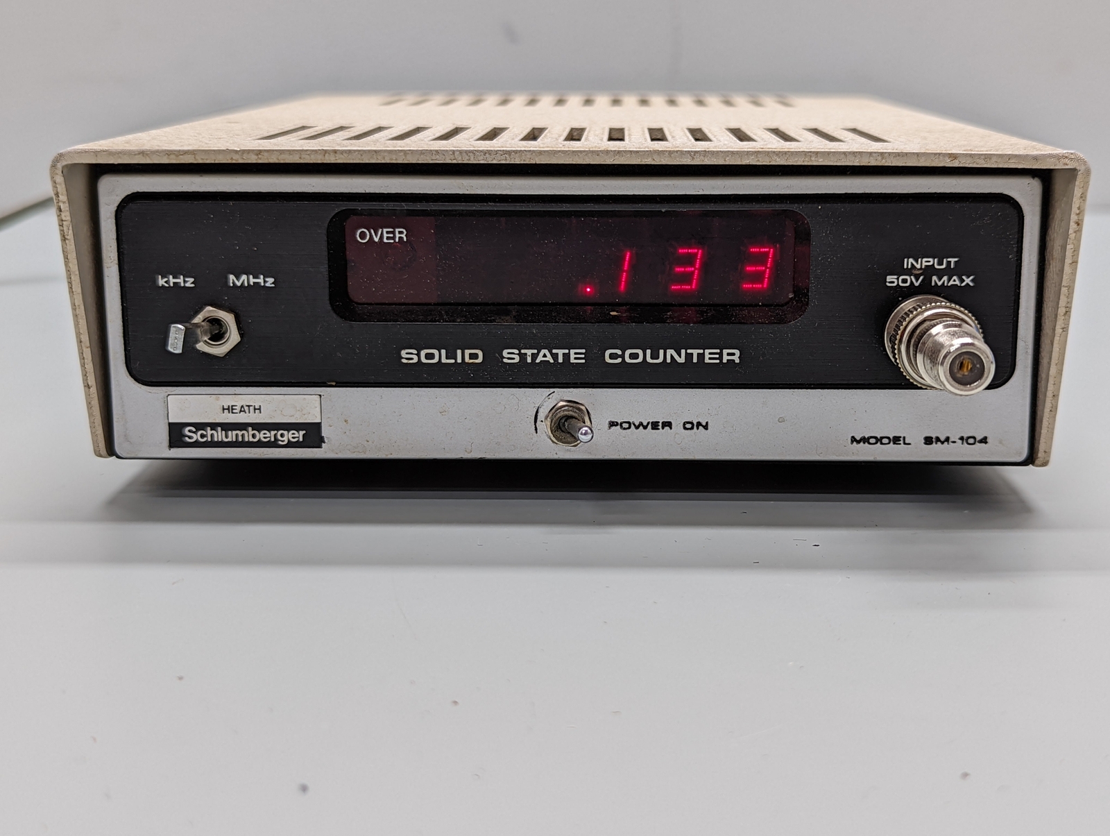Heath Schlumberger frequency Counter SM-104 F*S gallery