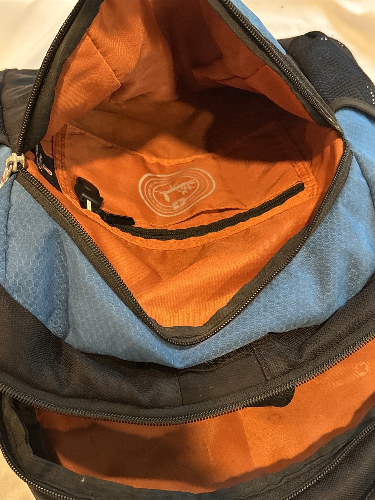 Swiss Army Backpack with Laptop Storage Blue/Black 4