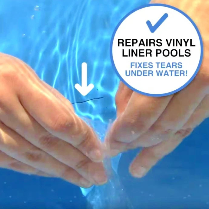 Poolmaster Wet Vinyl Patch Kit 2oz - Underwater Pool Liner & Float Repair gallery