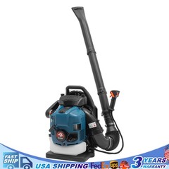 75.6CC 4-stroke Engine Gasoline Backpack Leaf Blower Gas Snow Lawn Blower,2.6KW!