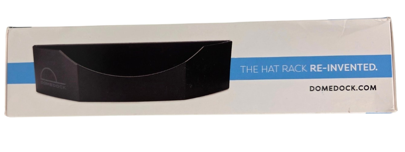 Dome Dock The Hat Rack Original Made in USA Organizer for Wall Holds 20 Hats New gallery