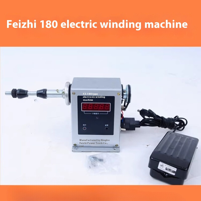 Electric counting winding machine Adjustable type semi-automatic winding Tool gallery