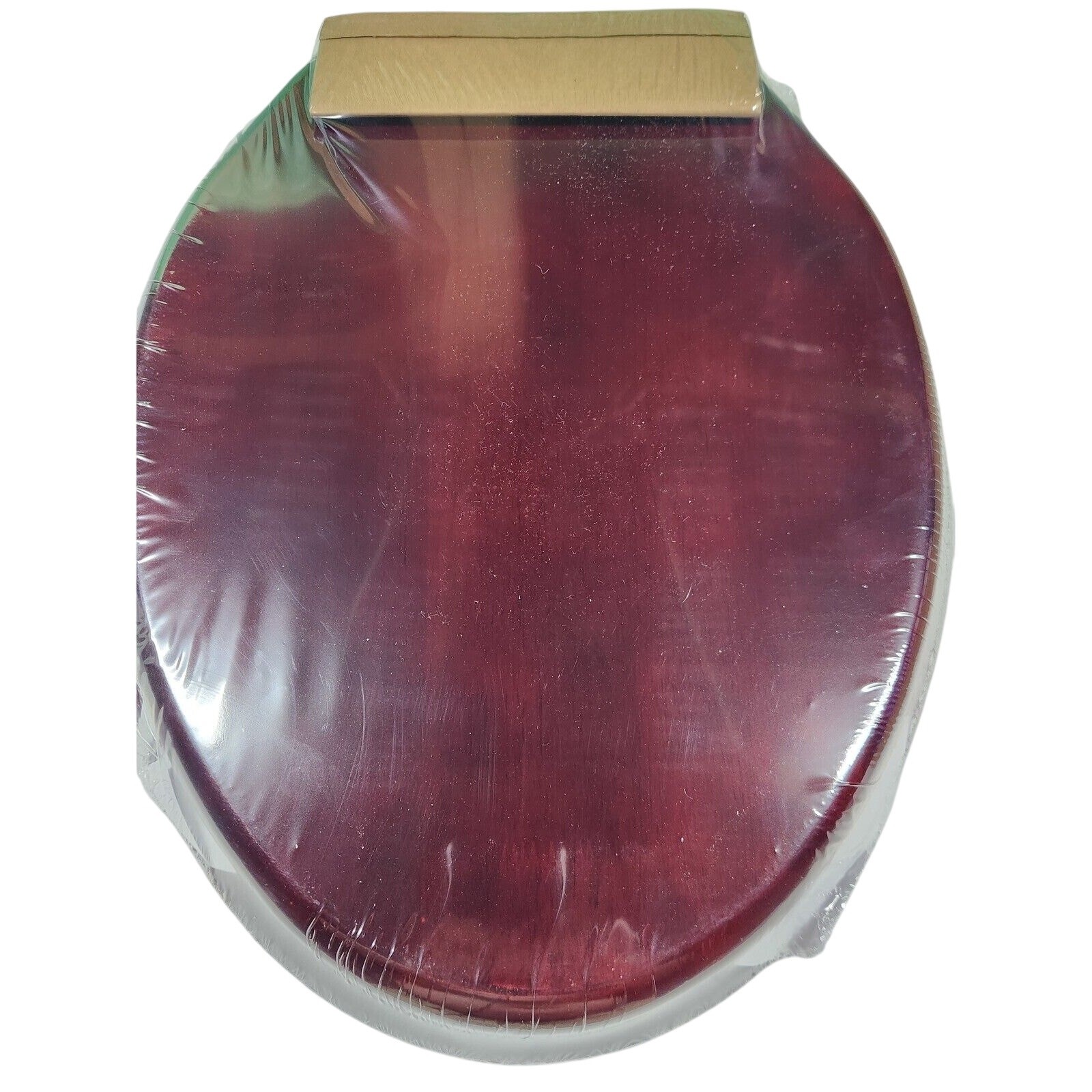 Signature Hardware 153869 Luxury Mahogany Oak Elongated Closed-Front Toilet Seat gallery