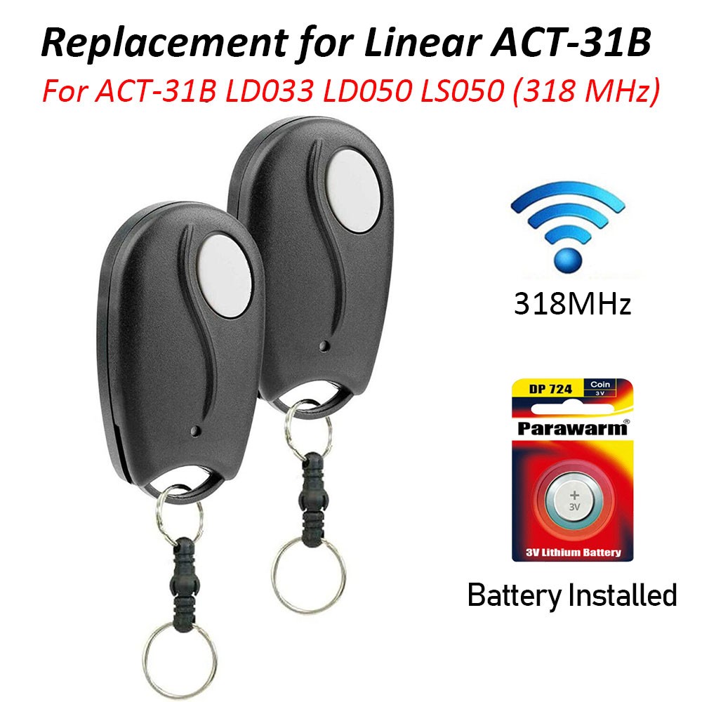 Linear ACT-31B Megacode Block Codes Access Remote Transmitter ACP00879