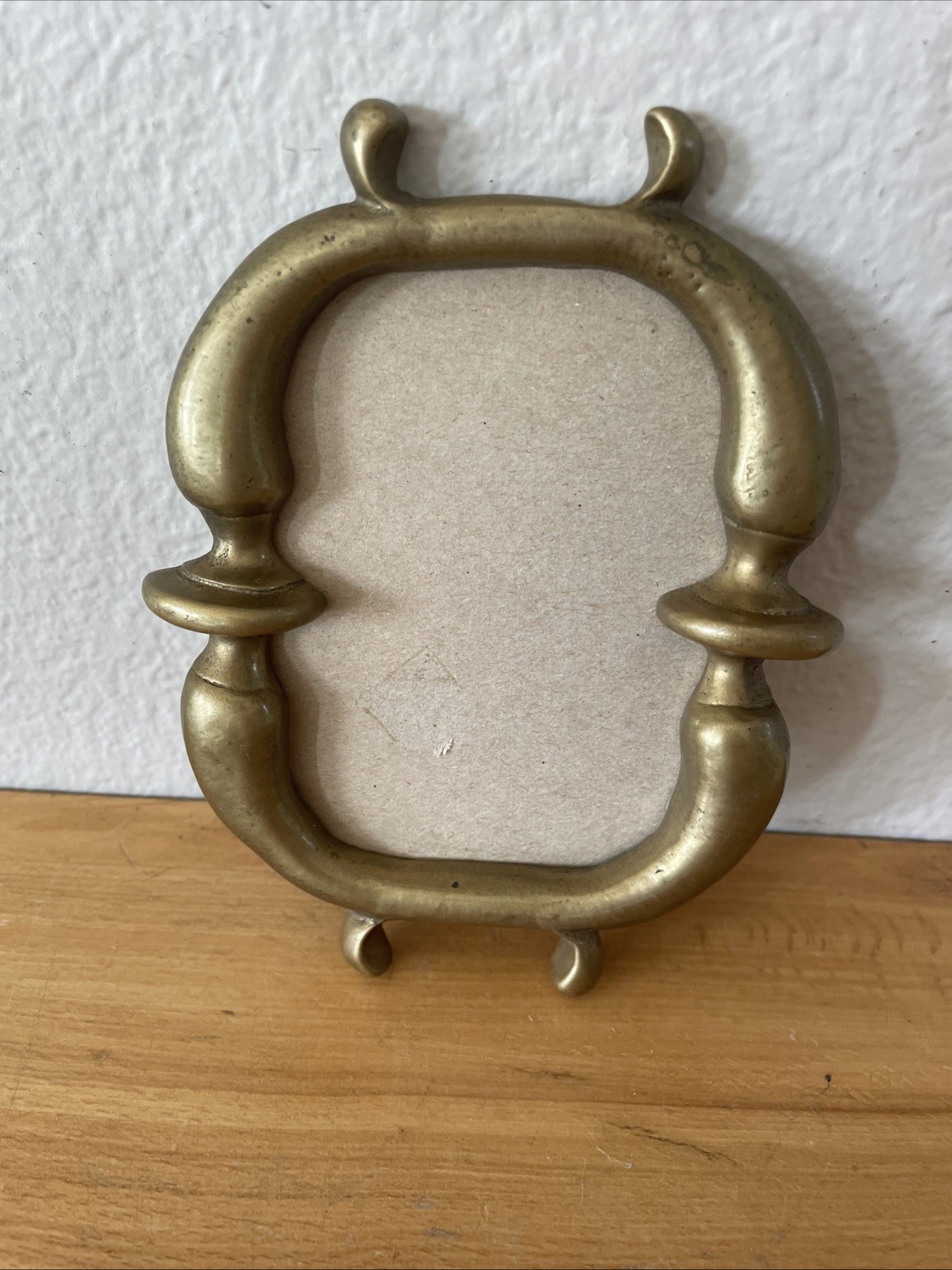 VTG Gump’s Brass Picture Frame 4”x5.5”(4x3) Heavy No Back No Easel Made in Italy gallery