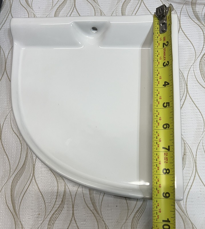 Ceramic Bath Shower Corner Soap Dish Shelf Tray 2 colors gallery