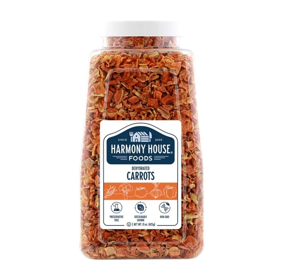 Dried Carrots-Excellent for backpackers, RV'ers, or for your cupboard! gallery