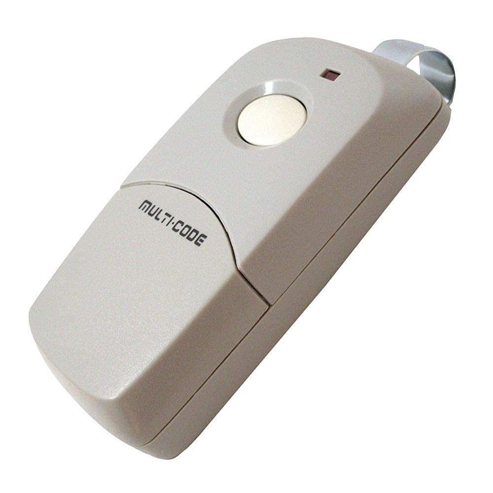 Linear 3089 Multi-Code 1-Button Visor Remote 300MHz 10-DIP Switch Open Box gallery