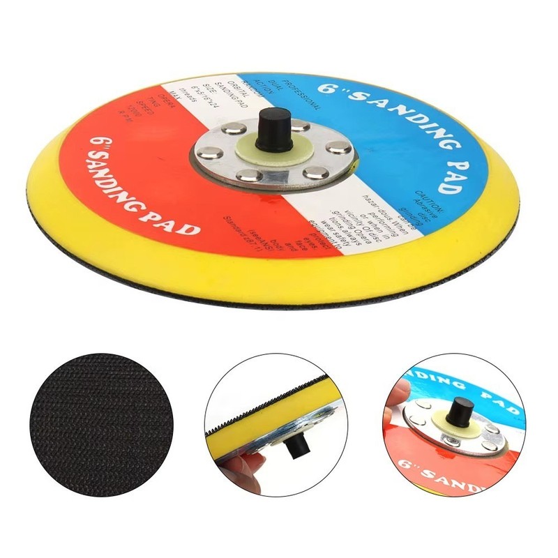 1/2/3/4/5/6 Inch Hook & Loop Sanding Polishing Backing Pad For Polishing M6 M8 gallery