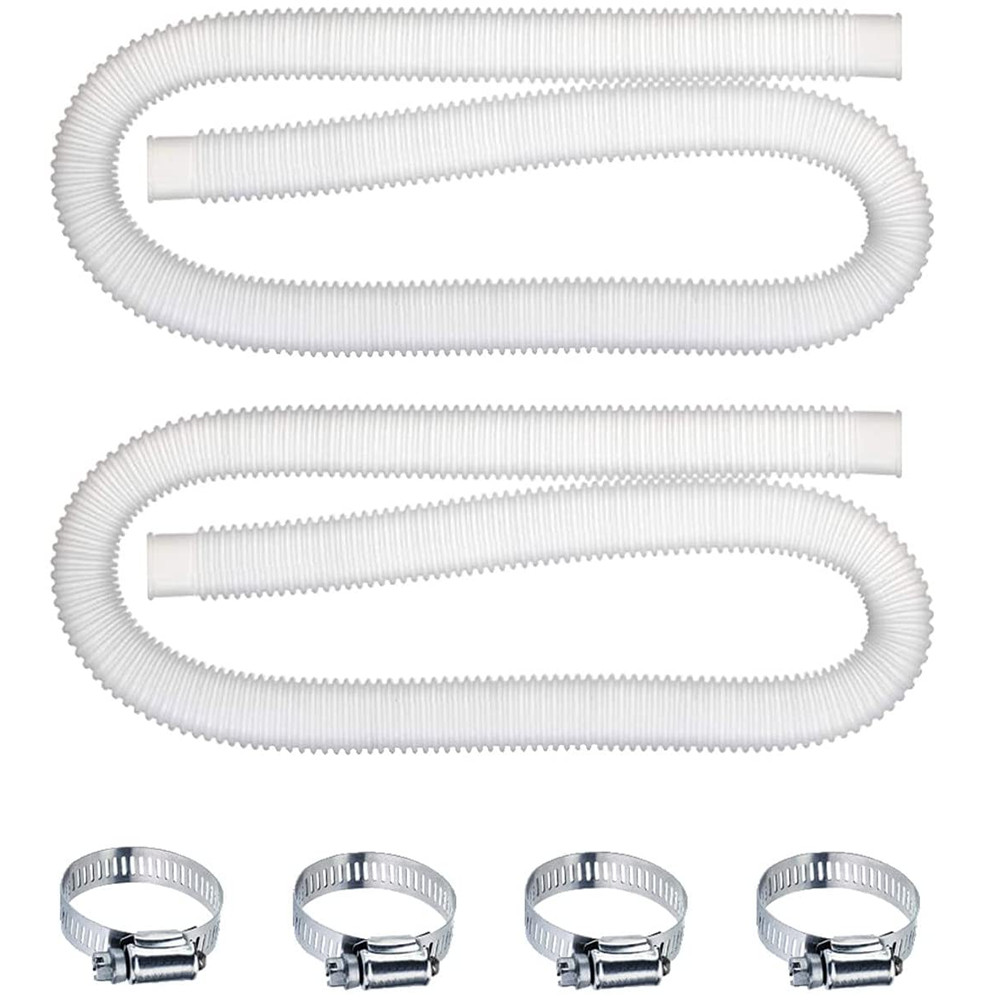 For Intex 1.25" Diameter Accessory Pool Pump Replacement Hose - 59" Long 2 Pack gallery