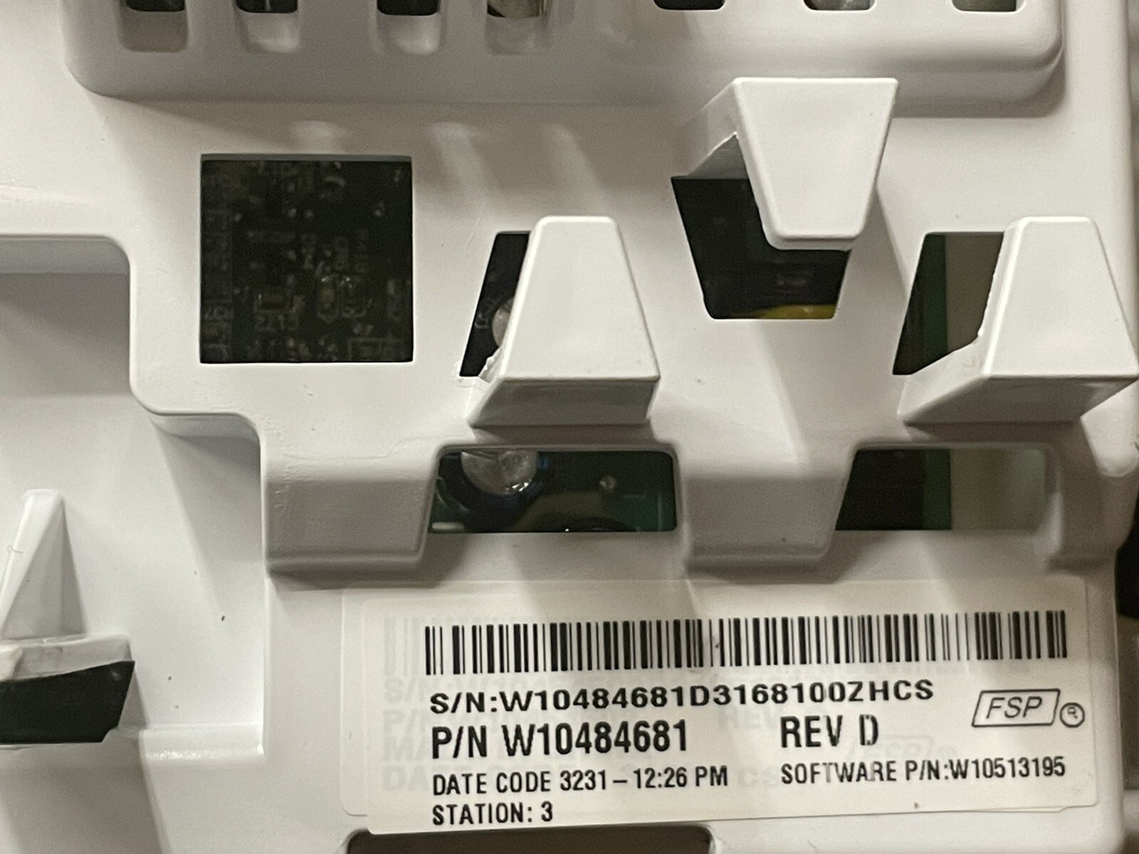 New OEM Whirlpool Washer Electronic Control Board W10484681 (B4) gallery