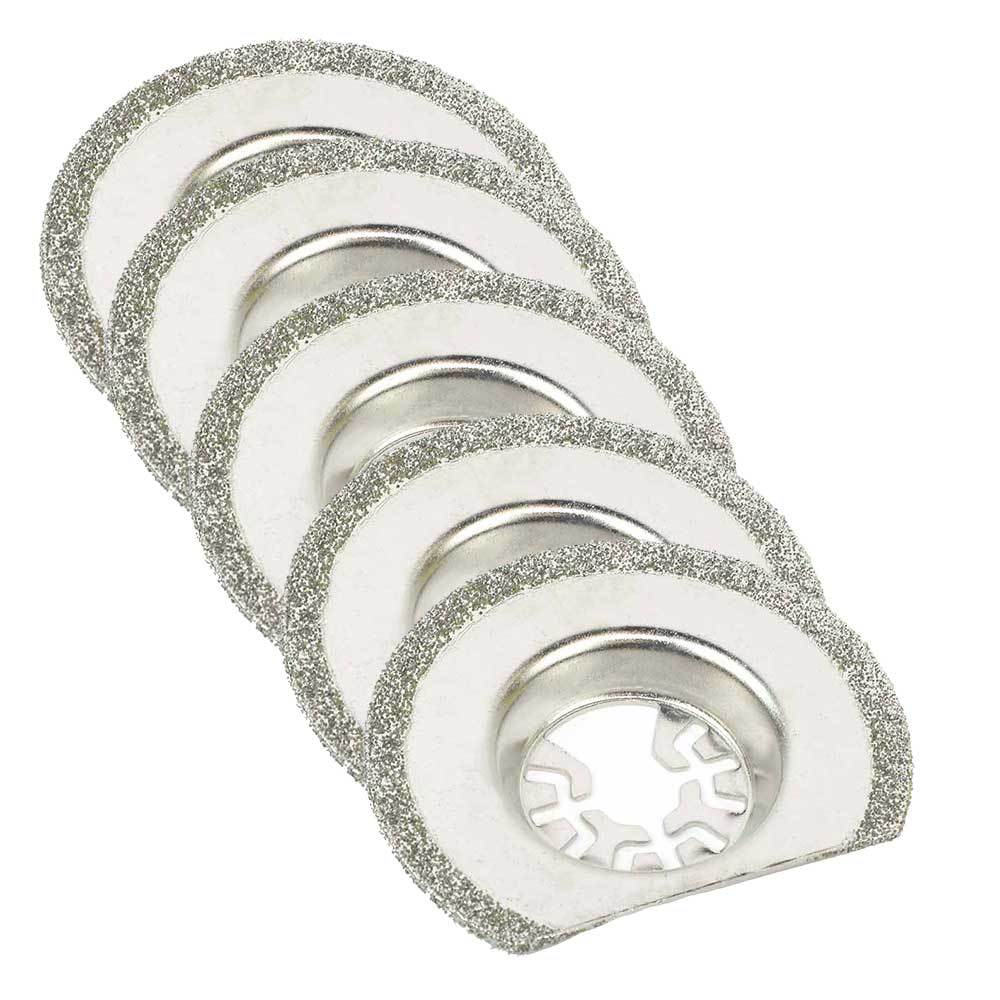 Versa Tool DB5O 63mm Diamond Semi-Round Electroplated Blades 5/Pack Fits Dremel gallery