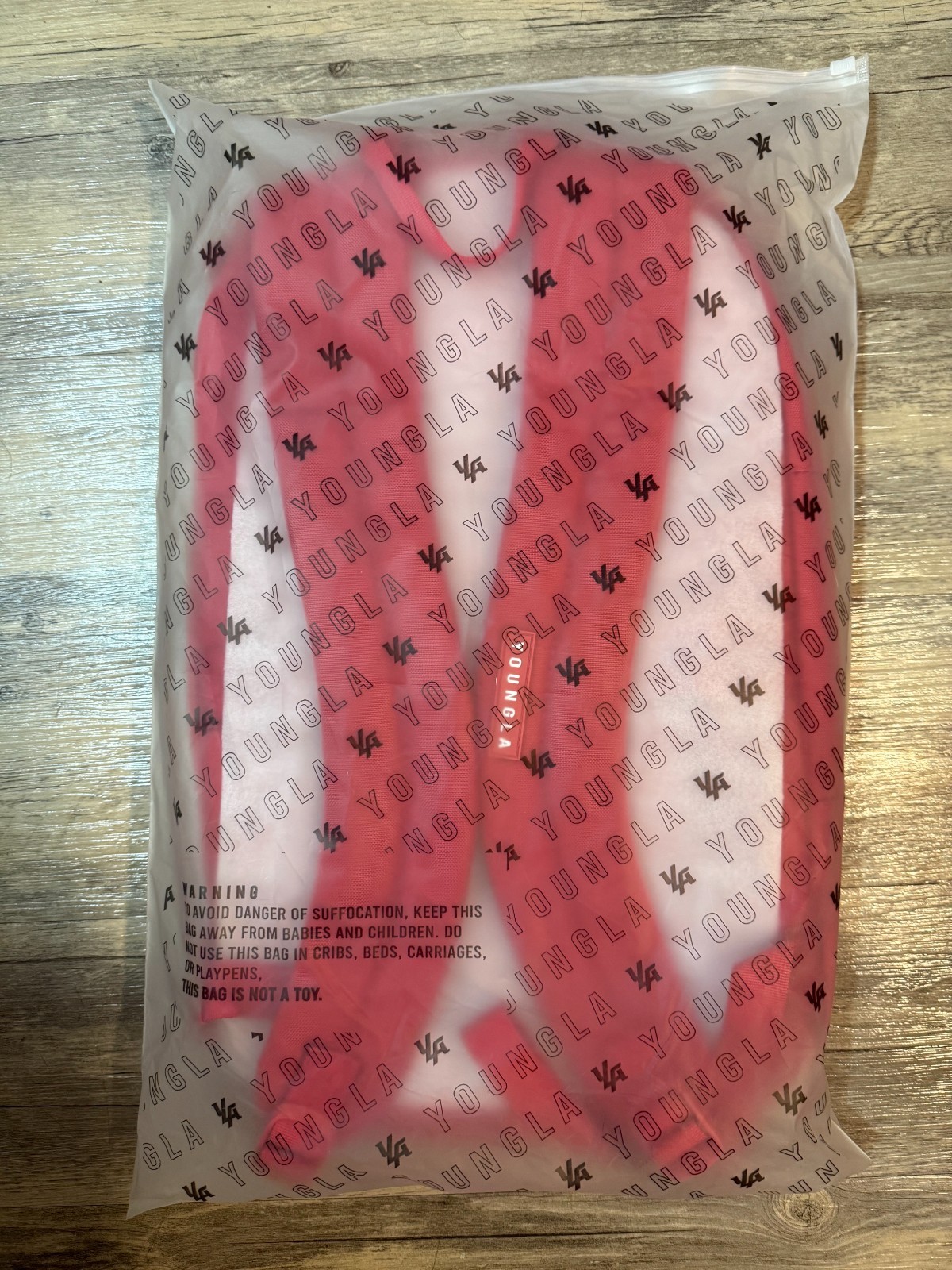 YoungLA 730 Expedition Backpack RED, New with Tags, SEALED! 5