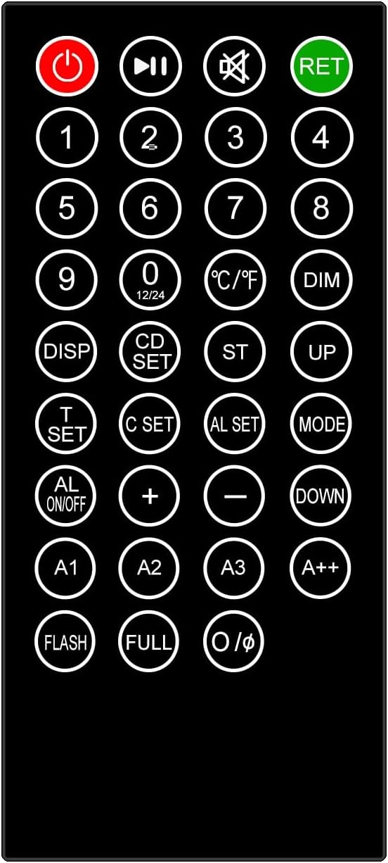 Remote Control for CH3386/CH3387/CH3389 Series LED Digital gallery
