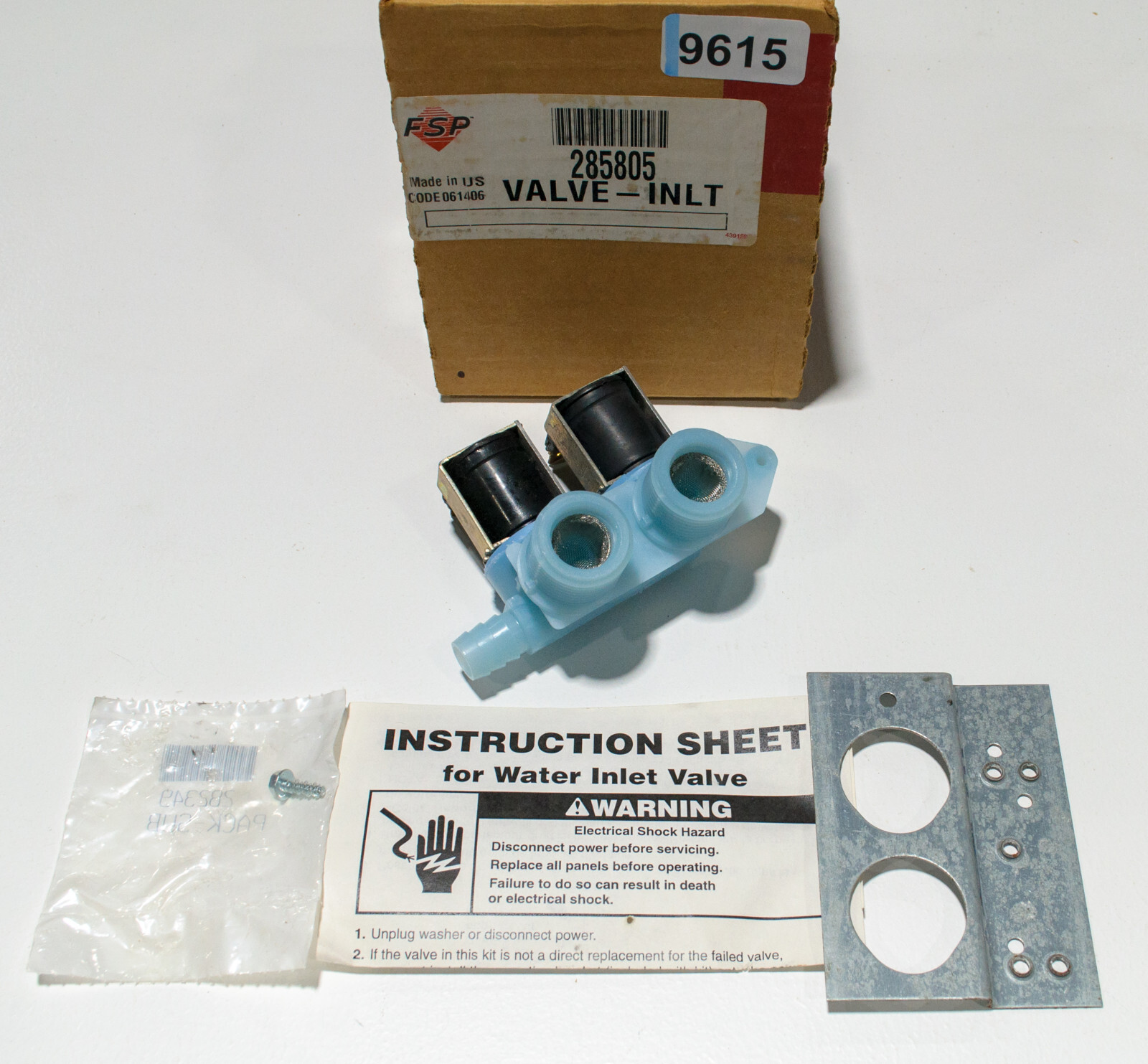 Whirlpool 285805 Washer Water Inlet Valve gallery