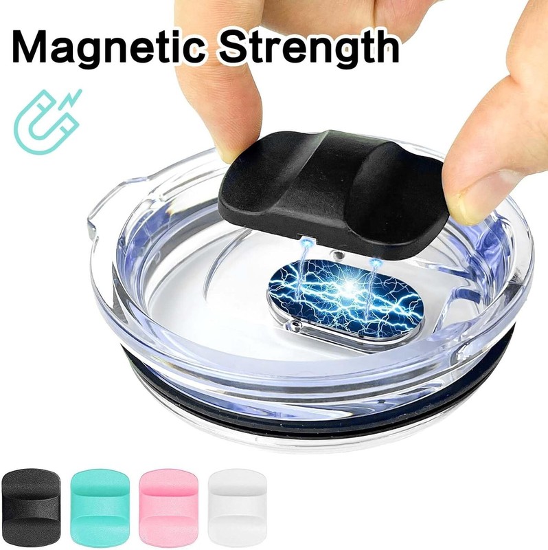 2 or 4 Magnetic Slider Replacement Block Compatible with YETI Rambler 10 Oz 14Oz gallery