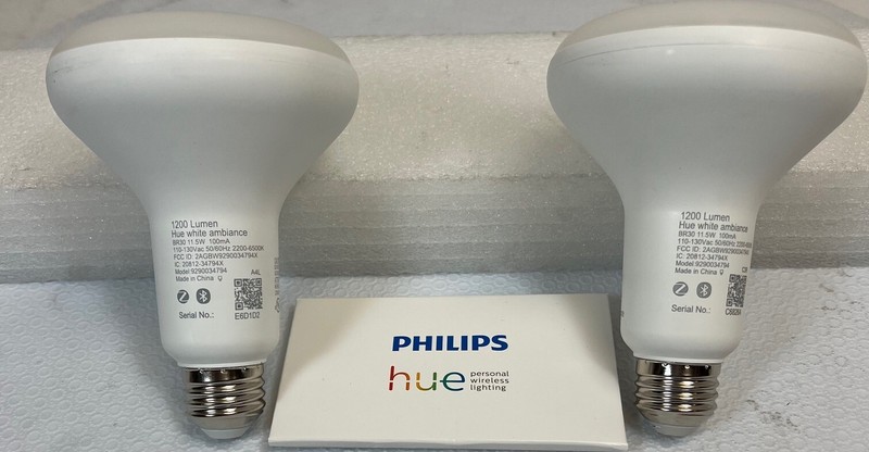 Philips Hue 85W E26 Smart LED Tunable White Ambiance Light Bulb Bluetooth 2 Pack gallery