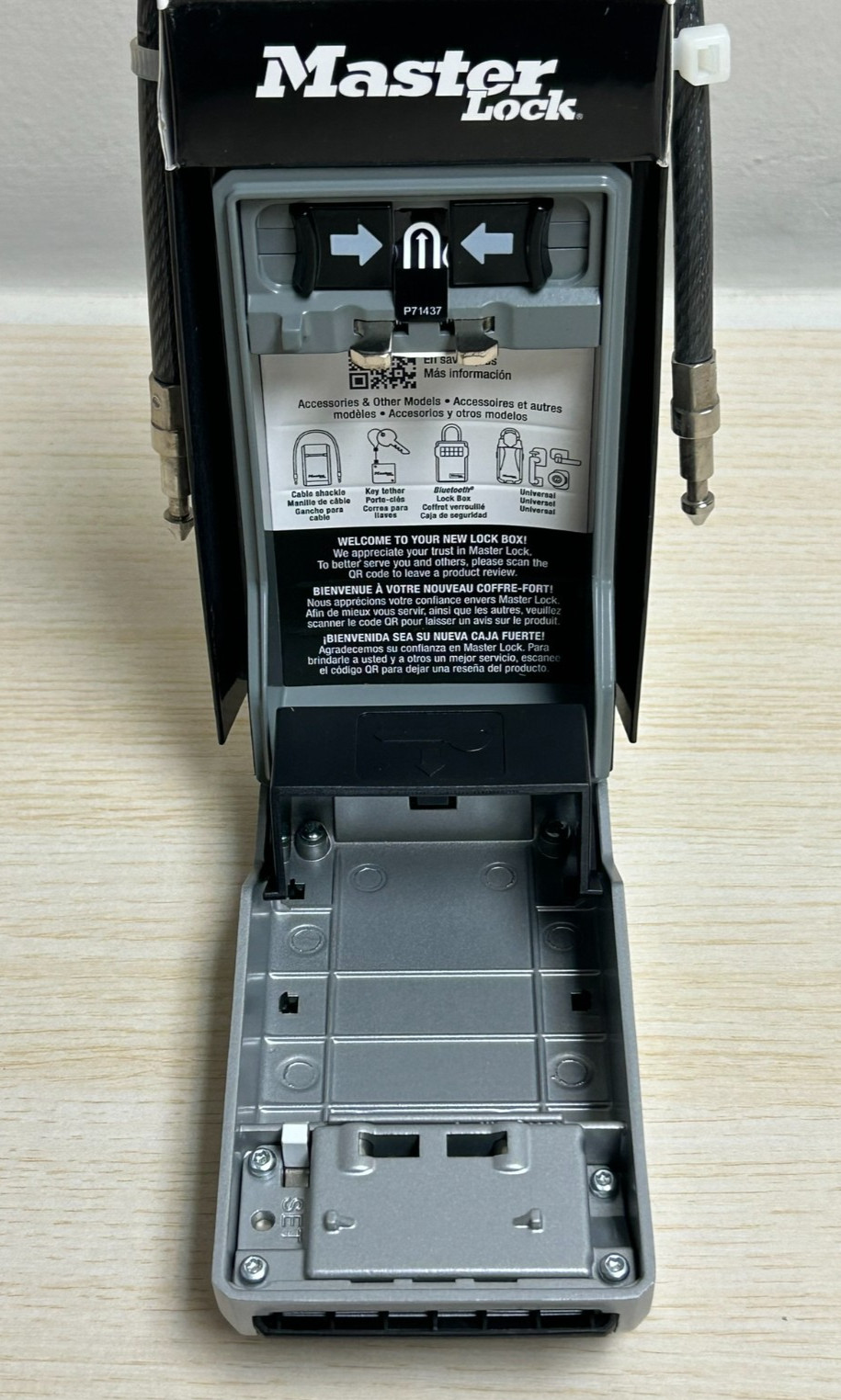 Master Lock Portable Cable Lock Box 5482D gallery
