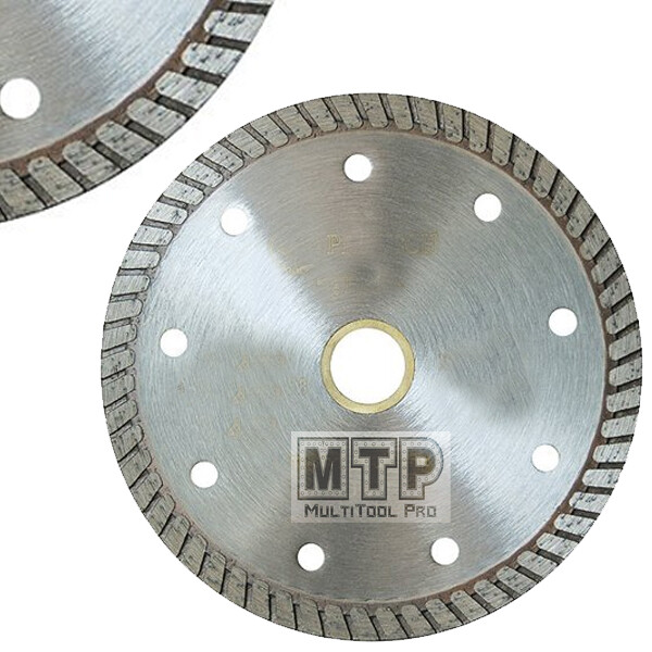 5" Inch Diamond Turbo Premium Saw Blade Granite Concrete Tile Stone 5/8"-7/8" gallery