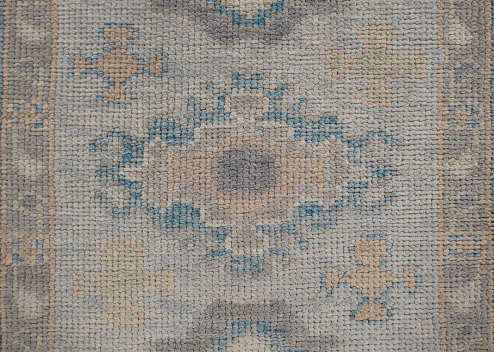 Turkish Oushak Rug Oriental Handmade Rug 2'3" x 3' #11478 gallery