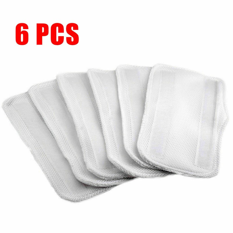 6 PCS Microfiber Replacement Pads For Shark Steam Mop S3251 S3202 XT3010 gallery