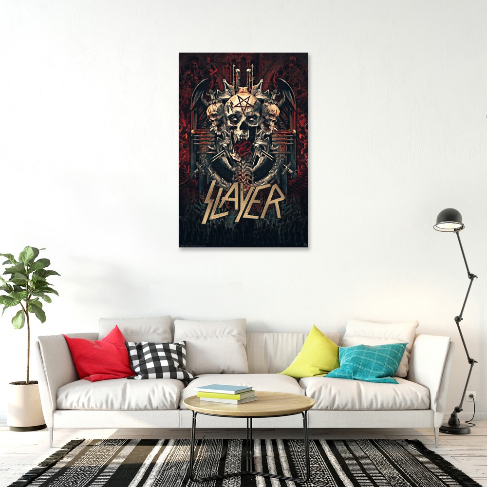 Slayer - 2 Piece Music Poster Set (Skullgram & Repentless) (Size: 24 x 36" each) gallery
